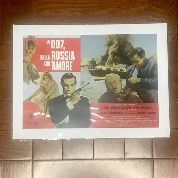 New Italian 007 “From Russia With Love” Poster - Picture 2 of 2